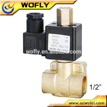 Alta presión 1/2 válvula solenoide 220v ac